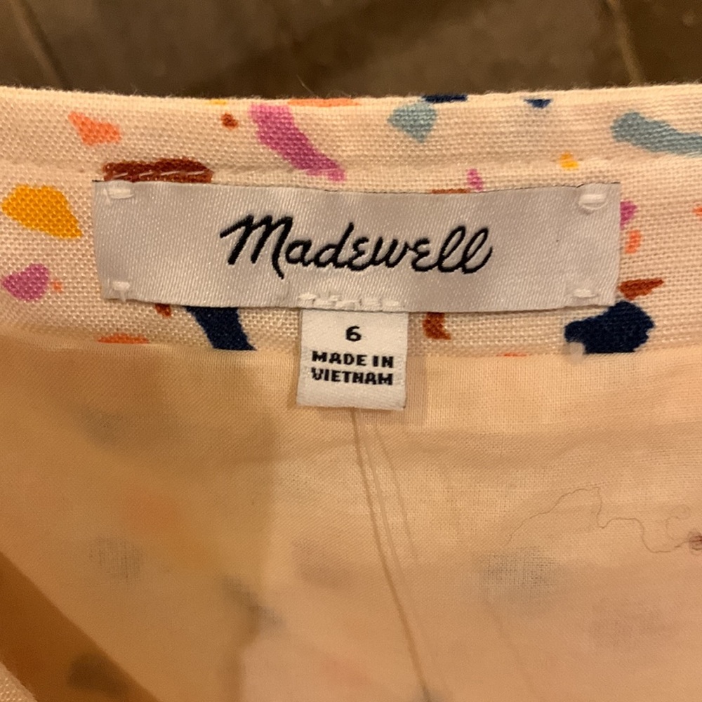 Madewell | Colourful Dotted Midi Dress - Picture 8 of 13